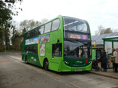 Konectbus 634 (SN65 OAS) at Thickthorn, Norwich - 2 Dec 2022 (P1140040)