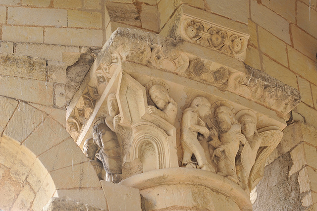 Chapiteau - Eglise du Prieuré de L'Ile Bouchard