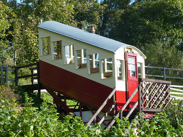 Preserved Leas Lift Car - 5 October 2017