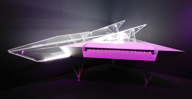 Lady Gaga's Artpop Piano in the Metropolitan Museum of Art, September 2019