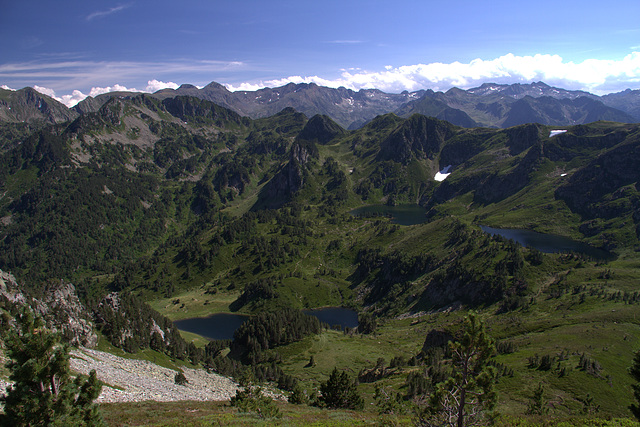 Le tour des lacs ...