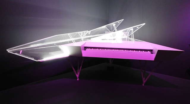 Lady Gaga's Artpop Piano in the Metropolitan Museum of Art, September 2019