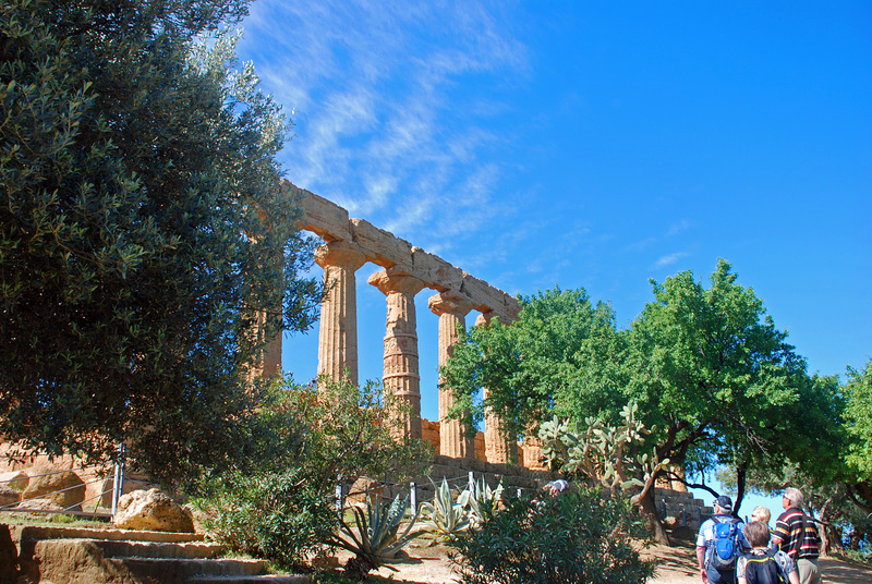 Valle dei Templi, Heratempel, Agrigento, Sizilien, Italien