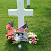 A recently added memorial. The 9,000+ graves include remains of soldiers, sailors, and airmen who died in the vicinity of Normandy from just before D-day through the end of the war.  60 percent of the dead were returned to families.