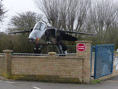 Jaguar XZ394 at Transair, Shoreham (1) - 16 March 2017