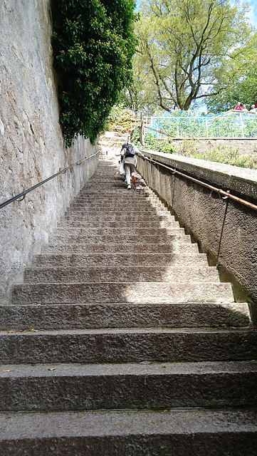 Weg zum Schlossberg