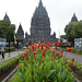 Indonesia, Java, The Main Alley of the Temple Compound of Prambanan