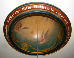 Detail of underside of font cover, Holy Trinity Church, Sunderland