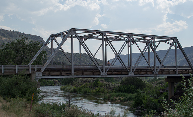 Rio Grande Gorge Taos junction bridge (# 0980)