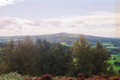 Looking North to The Cloud and beyond to the Peak District (Scan from 1999)