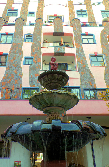 Das Hundertwasserhaus in Magdeburg