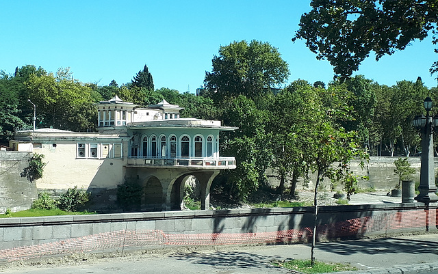 Riverside villa