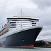 Queen Mary 2 at Southampton - 6 November 2021
