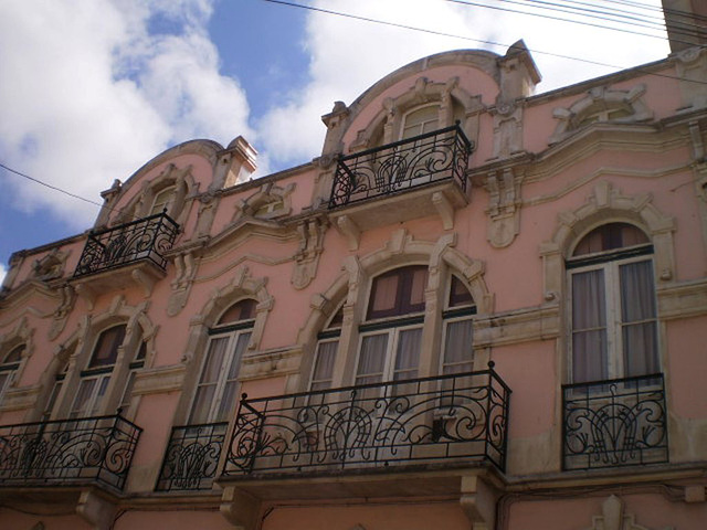 Details on façade.