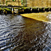 High Tide And Late Sun On A Fast Flowing Tyne, Newcastle