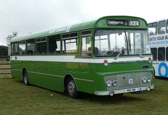 Preserved former United Counties 111 (RBD 111M) at Showbus - 29 Sep 2019 (P1040683)