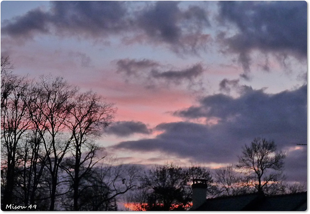 Le ciel du 25 décembre