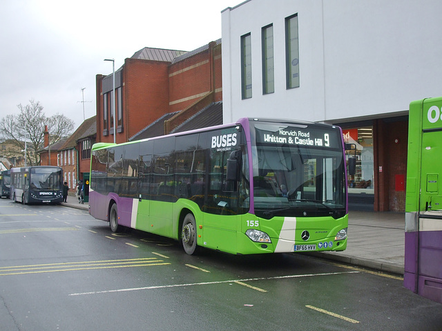 DSCF0635 Ipswich Buses 155 (BF65 HVV) - 2 Feb 2018