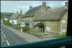 thatched houses in Chideock