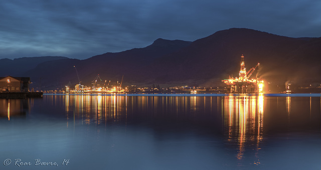 Ølensvåg, Norway.