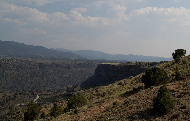 Rio Grande Gorge from NM-567 (# 0990)