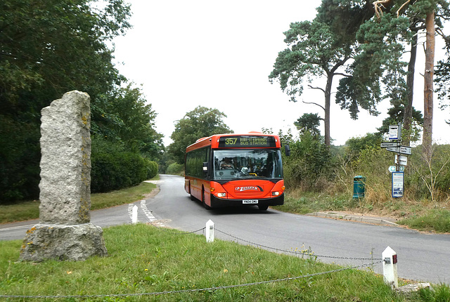 Mulleys YN04 GMU at Herringswell on their last day of 357/358 - 31 Aug 2024 (P1190396)