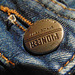 Hosenknopf an meiner Jeans