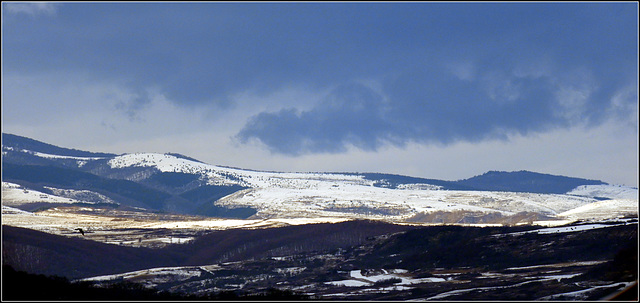 A táj téli képe... The image of a winter landscape ...