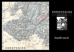 Shropshire 1884 map - south-west