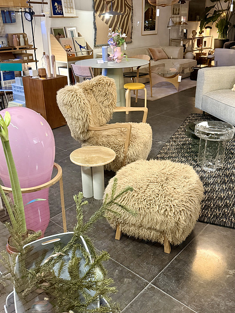 Hairy chair