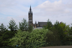 View Towards Glasgow University