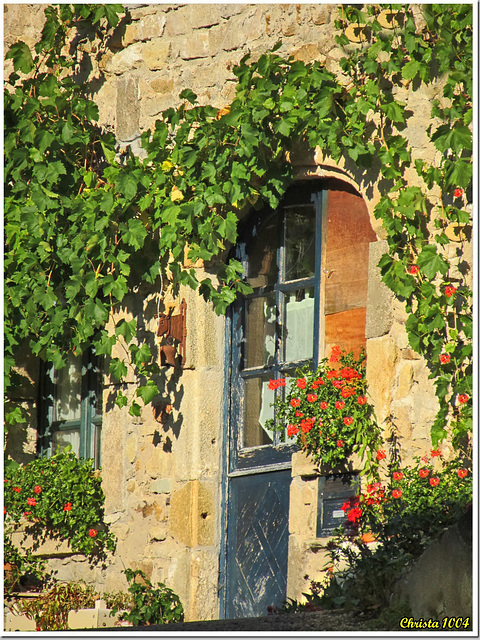 Façade ensoleillée