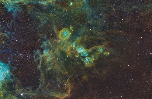 Man on a Vespa - Narrow band.