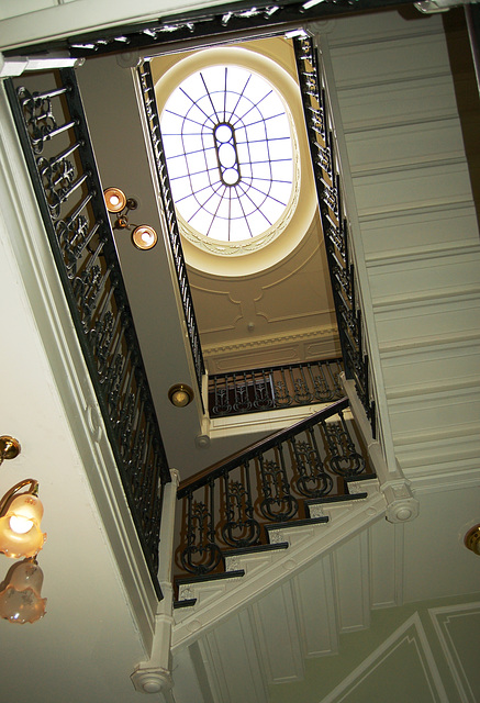 Staircase Hall, Tapton House, Chesterfield, Derbyshire