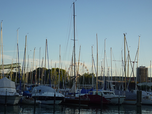 Abendruhe am Wasser in Konstanz