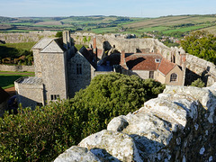 View from the battlements