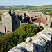 View from the battlements