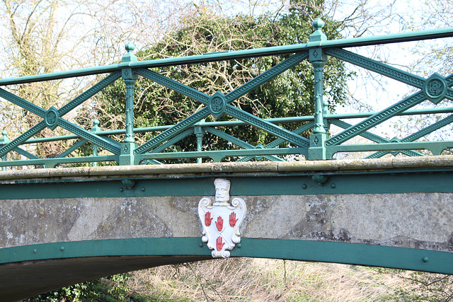 Detail of Bridge, Homersfield, Suffolk