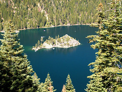 Island in Lake Tahoe