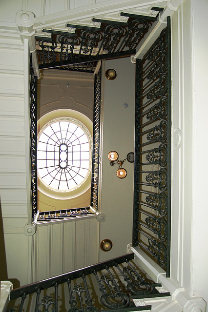 Staircase Hall, Tapton House, Chesterfield, Derbyshire