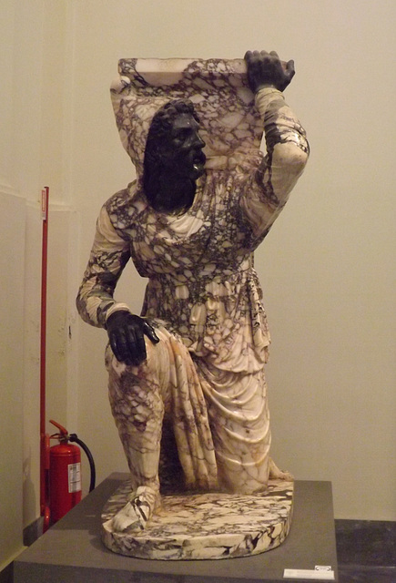 Kneeling Barbarian in the Naples Archaeological Museum, July 2012