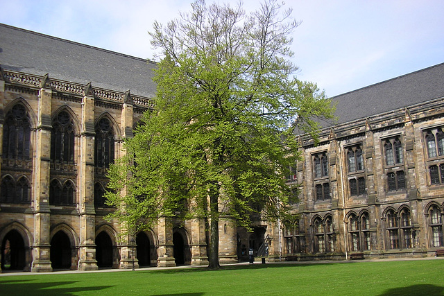 East Quadrangle At Glasgow University