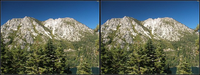 Mountain at South Lake Tahoe (3D)
