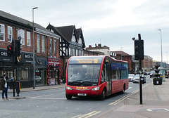 D & G Bus 106 (YJ13 HNF) in Wilmslow - 27 Mar 2019 (P1000765)