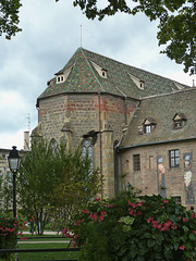 Hinter dem Isenheimer Altar - draußen