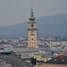 Linz, Stadtpfarrkirche St. Mariä Himmelfahrt (View from Linzer Schloss)