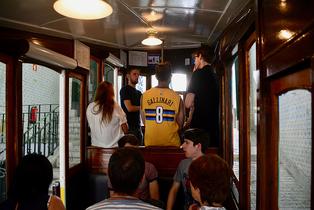 Lisbon 2018 – Inside the ascensor da Bica