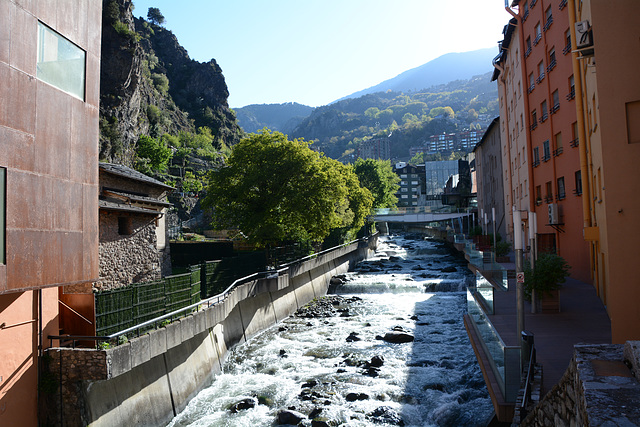 Andorra la Vella, River of Valira d'Orient