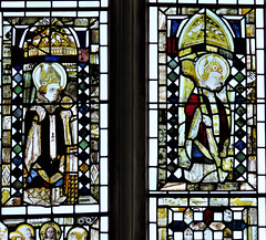stamford st martin church, lincs  (29) c15 glass