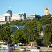 Presidential Palace and gold-topped St Trinity Cathedral